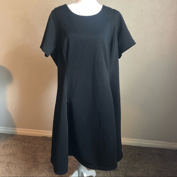 Lane Bryant Dresses & Skirts - Lane Bryant Factory Lace Up Back Dress 22 Black